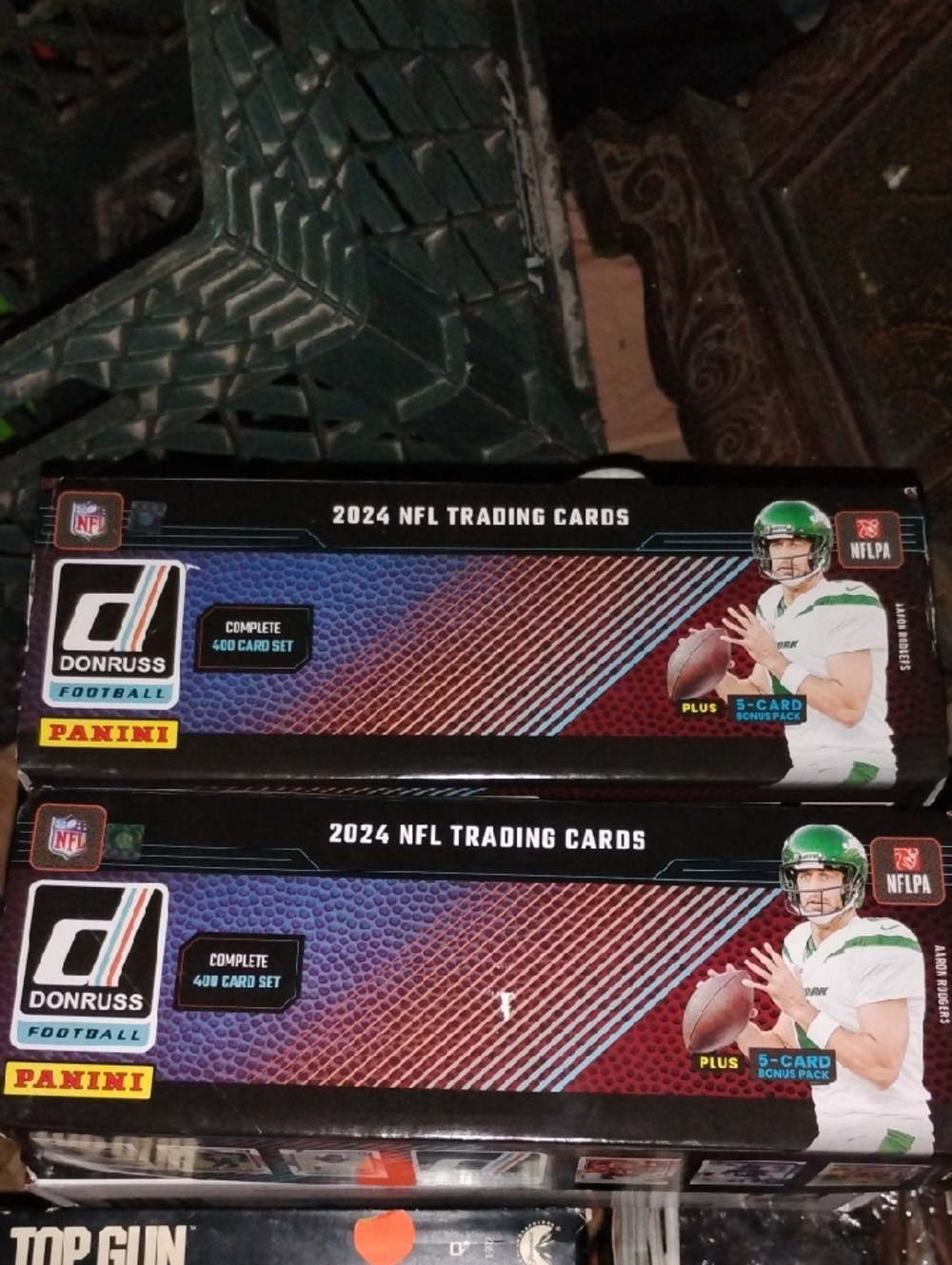 Donruss 2024 NFL Trading Cards Boxes - Black, Green
